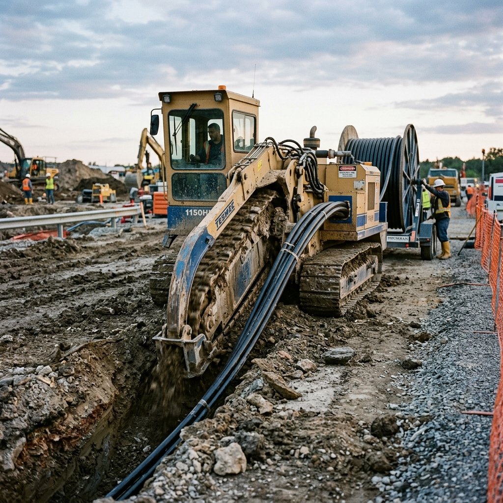 Cable Laying Rig